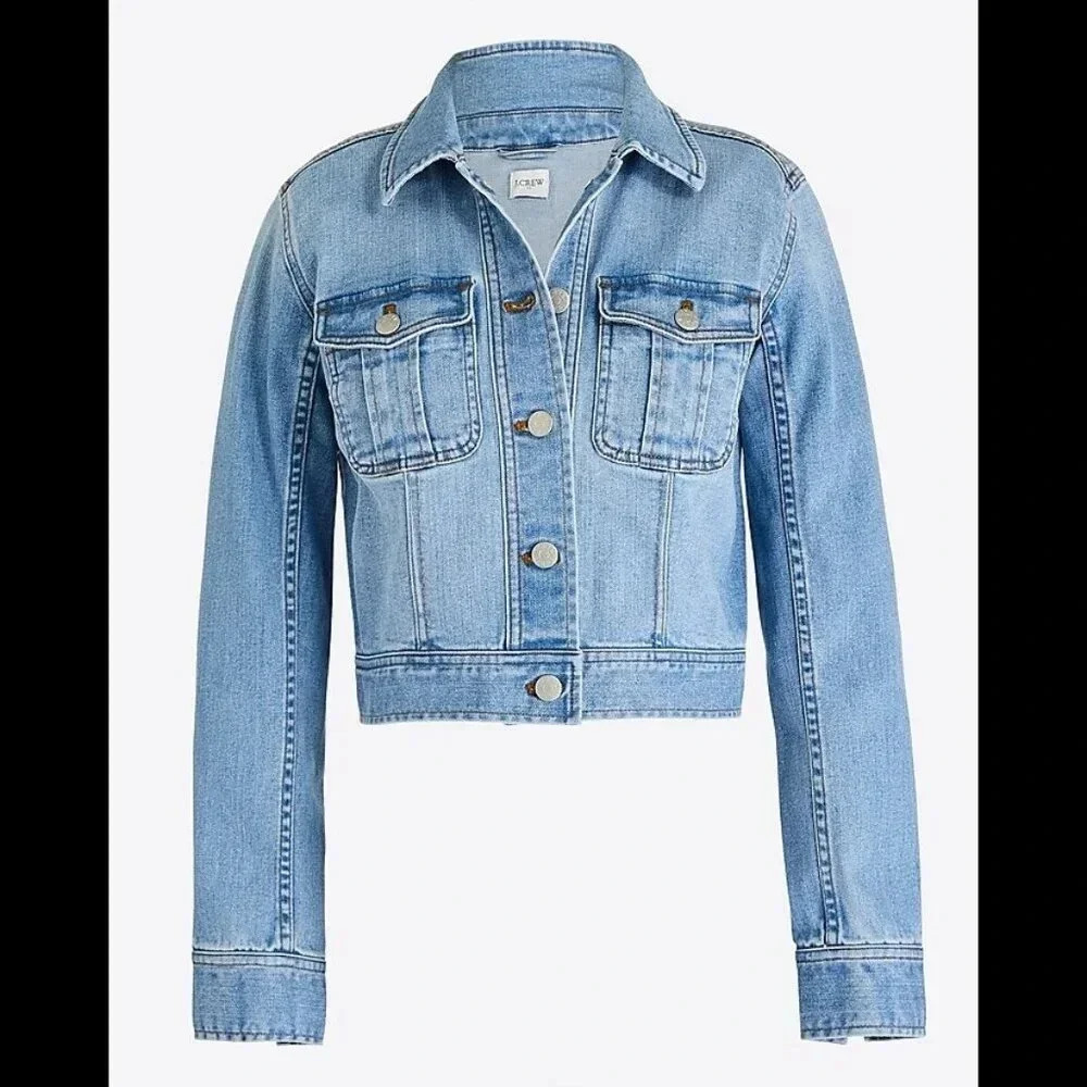 J. Crew Factory Light Blue Jean Jacket